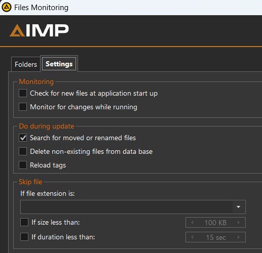 AIMP audio player